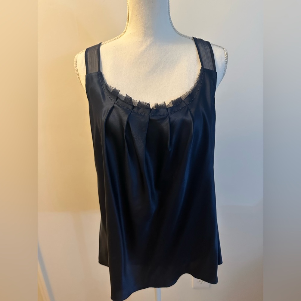 Giani Bini for Anthropologie Silk Tank Top Size 12 NWOT evening wear